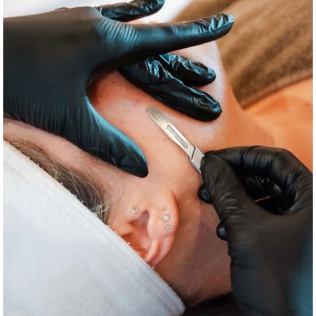 Dermaplaning facial package at Glow & Behold in Durham, NC